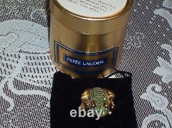 Estee Lauder Compact de Parfum Solide Bijoux Prince Charmant Grenouille 1997