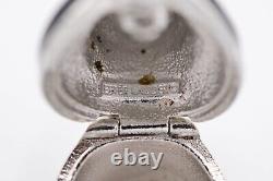 Estee Lauder -  Compact vide de parfum solide avec un panda en cristal et strass - RARE
