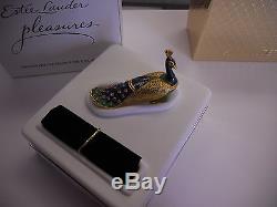 Estee Lauder Compacte Parfum Solide 2003 Precious Peacock Mibb Full