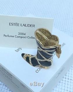 Estee Lauder Cowgirl Jewels Va Commencer Un Parfum Solide Compact In Orig. Boxes Nouveau