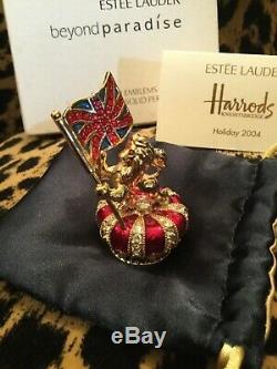 Estee Lauder English Emblèmes Parfum Solide Compact Harrods Exclusif Neuf Dans La Boîte