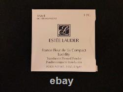 Estee Lauder France Fleur De Lis Poudre De Lucidité Compact Très Rare & Bnib