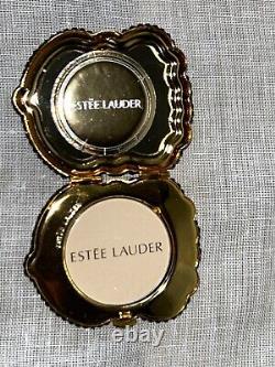 Estee Lauder GOLDEN PUP Compact Lucidity 0.1 Oz 2.8 g Collection Précieuse d'Animaux de Compagnie