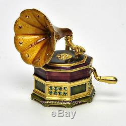 Estee Lauder Glorieux Gramophone Compact Pour 2007 Parfum Solide Jay Strongwater