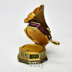 Estee Lauder Glorious Gramophone Compact Pour Parfum Solide 2007 Jay Strongwater