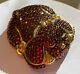 Estee Lauder Golden Pup Swarovski Crystal Compact/precious Pet Collection-nouveau