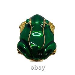 Estee Lauder Green Enamel Leap Frog Lucidity Poudre Translucide Compact