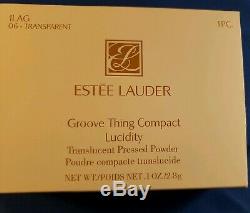Estee Lauder Groove Thing Powder Compact. Mib Mibb Jamais Été Utilisé