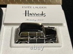 Estee Lauder Harrod's London Taxi Solid Perfrume Limited Edition 2003 Avec La Boîte Ds31