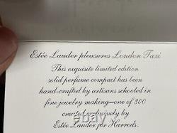 Estee Lauder Harrod's London Taxi Solid Perfrume Limited Edition 2003 Avec La Boîte Ds31