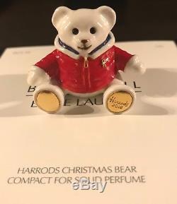 Estee Lauder Harrods Compacts Parfumés À L'ours De Noël Pour 2016, 2017 Et 2018
