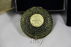 Estee Lauder / Harrods Harrods Crystal Powder Compact Green Open Box