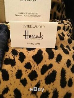 Estée Lauder Harrods Ours Parfum Solide Compact Limited Edition 2005 Holiday