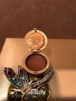 Estee Lauder Intuition 2002 Glistening Dragonfly Parfum Compact Jay Strongwater
