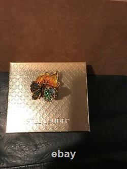 Estee Lauder Intuition 2003 Bejeweled Butterfly Parfum Compact Jay Strongwater