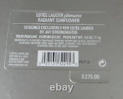 Estee Lauder Jay Fortwater Radiant Sunflower Solide Parfum Compact Mib Signé