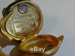 Estee Lauder Jay Strongwater Chatoyante Snail Parfum Solide Compact Jewel 2010