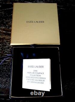 Estee Lauder Jay Strongwater Magical Pitcher Solid Parfum Compact 2006 Nib