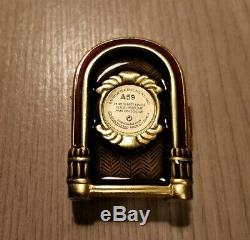 Estee Lauder Jay Strongwater White Linen Parfum Solide Jeweled Jukebox Compact