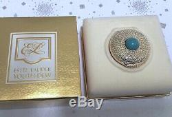 Estee Lauder Jeunesse-dew Edition Scarce Solide Parfum Compact Orig. Box, C. 1993