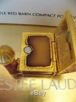 Estée Lauder Little Red Grange Parfum Solide Compact 1/600 Étiquette Parfait Mibb