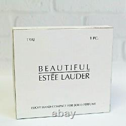 Estee Lauder Lucky Hand 2002 Solid Perfume Compact Gambler Poker Mibb Beautiful