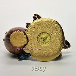 Estee Lauder Luisante Dragonfly Compact Pour 2002 Parfum Solide Jay Strongwater