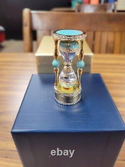 Estee Lauder Magnifique Jeweled Hourglass Compact Pour Parfum Solide Nouveau Avec Bboxes