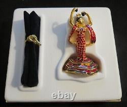 Estee Lauder PLEASURES 2002 Flamenco Dancer Compact de parfum solide NEUF dans sa boîte