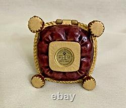 Estee Lauder Parfum Compact Solide Jay Strongwater Bejeweled Crown 2005 No Box