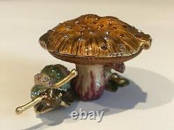 Estee Lauder Parfum Solide Compact Enchanted Mushroom Jay Strongwater Vide
