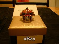 Estee Lauder Parfum Solide Compact Jay Strongwater Enchanteur Pagoda 2 Boîtes