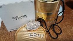 Estee Lauder Parfum Solide Compact Sparkling Collier Coeur Mibb