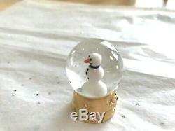 Estee Lauder Parfum Solide Snowman Compact Snow Globe Beyond Paradise 2005
