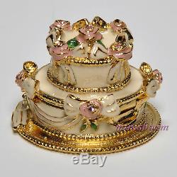Estee Lauder Party Cake Compact Pour 1999 Collection Parfum Solide Toutes Les Boîtes