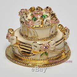 Estee Lauder Party Cake Compact Pour 1999 Collection Parfum Solide Toutes Les Boîtes