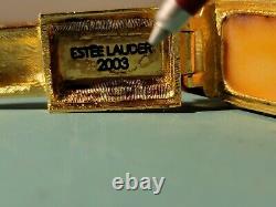 Estee Lauder Pleasure Solid Parfum Trolley Car Compact 2003 Jamais Utilisé