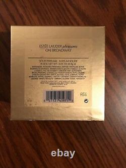 Estee Lauder Pleasures 2006 On Broadway Edition Limitée Solid Parfum Compact