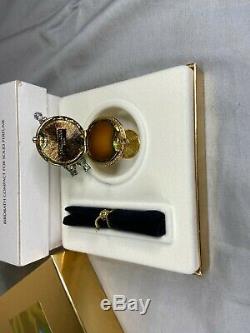 Estee Lauder Pleasures Bain Oiseau Parfum Solide Compact 2001 Original Box