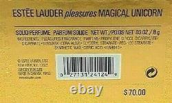 Estee Lauder Pleasures Magical Unicorn Solid Perfume Compact. Boîte De 03 Oz 2001