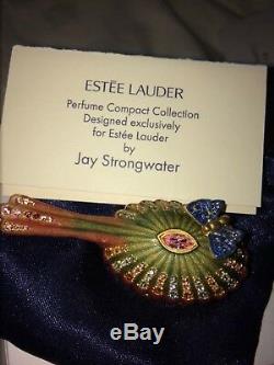 Estee Lauder, Pleasures Papillon Boudoir Solide Compact Parfum (signé!)