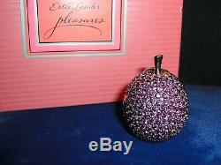 Estee Lauder Plum Belle Solide Parfum Compact Violet 1998 Jamis Utilisé