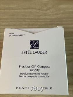 Estee Lauder Poudre Pressée Compacte Transparente Cadeau Précieux