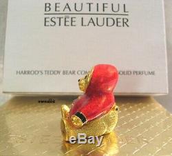 Estee Lauder Pour Harrods 2003 Ours De Vacances Parfum Solide Compact Mibb 1/400