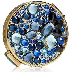 Estee Lauder Powder Compact 2013 Sapphire Starry Night Mint Condition