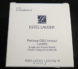 Estee Lauder Precious Cadeau Poudre Pressée Compact Lucidity Nouveau