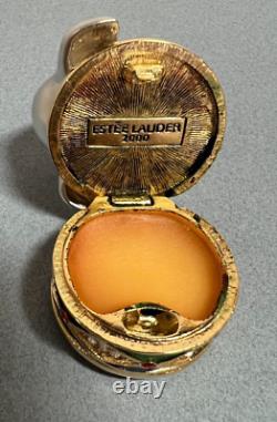 Estee Lauder Seal Compact Menthe Dans Des Boîtes Signées Par Lauder & Bob Cote