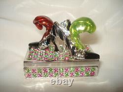 Estee Lauder Solid Parfum Compact Party Shoes 2000 Crystals