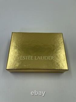 Estee Lauder Toute l'agitation Compact poudre pour colibris 2001 Cristal orné de bijoux NIB