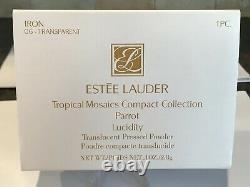 Estee Lauder Tropical Mosaïques Compact Collection Parrot Lucidity Powder Mib